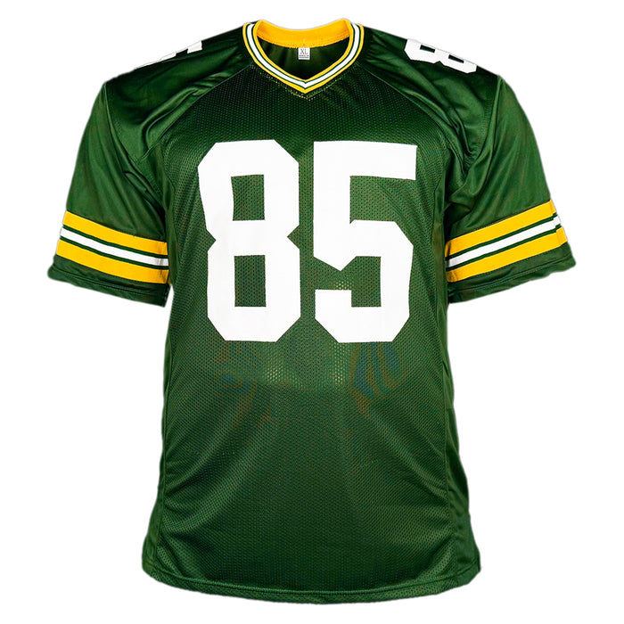Greg Jennings Signed Green Bay Green Football Jersey (JSA)