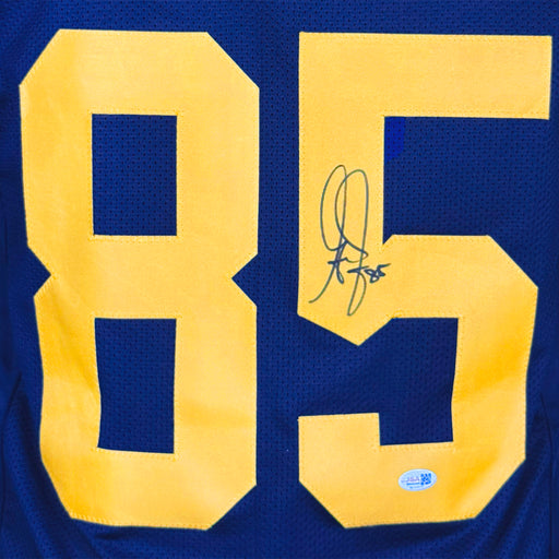 Greg Jennings Signed Green Bay Navy Football Jersey (JSA)