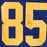 Greg Jennings Signed Green Bay Throwback Football Jersey (JSA)