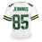Greg Jennings Signed Green Bay White Football Jersey (JSA)