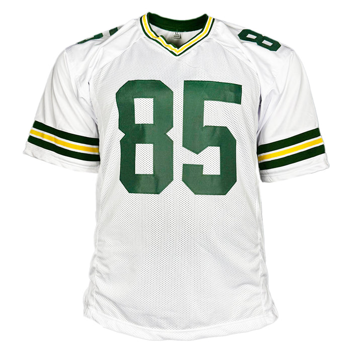 Greg Jennings Signed Green Bay White Football Jersey (JSA)