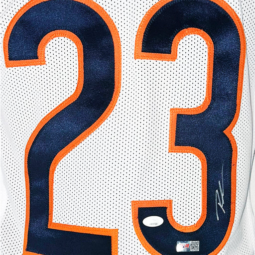 Roschon Johnson Signed Chicago White Football Jersey (JSA)