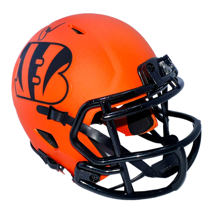 Chad Johnson Signed Cincinnati Bengals Rave Mini Football Helmet (JSA)