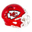 Nazeeh Johnson Signed Kansas City Chiefs Speed Mini Football Helmet (Beckett)