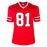 Billy "White Shoes" Johnson Signed Atlanta Red Football Jersey (JSA)