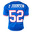 Pepper Johnson Signed New York Blue Football Jersey (Beckett)