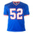 Pepper Johnson Signed New York Blue Football Jersey (Beckett)
