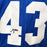 Michael Johnson Signed New York Blue Football Jersey (JSA)