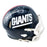 Pepper Johnson Signed New York Giants Throwback 80-99 Speed Mini Football Helmet (Beckett)