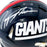 Pepper Johnson Signed New York Giants Throwback 80-99 Speed Mini Football Helmet (Beckett)