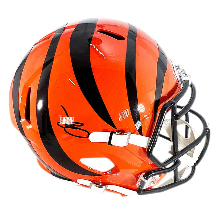 Chad Johnson Signed Cincinnati Bengals Speed Full-Size Replica Football Helmet (Beckett) - RSA