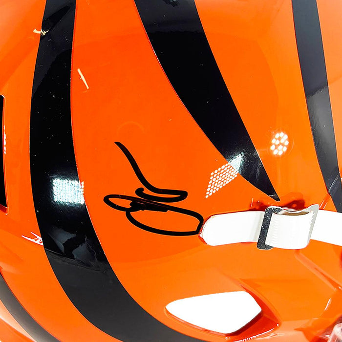 Chad Johnson Signed Cincinnati Bengals Speed Full-Size Replica Football Helmet (Beckett) - RSA