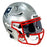 Chad Johnson Signed New England Patriots Midi SpeedFlex Football Helmet (JSA)