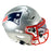 Chad Johnson Signed New England Patriots Midi SpeedFlex Football Helmet (JSA)