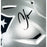 Chad Johnson Signed New England Patriots Midi SpeedFlex Football Helmet (JSA)