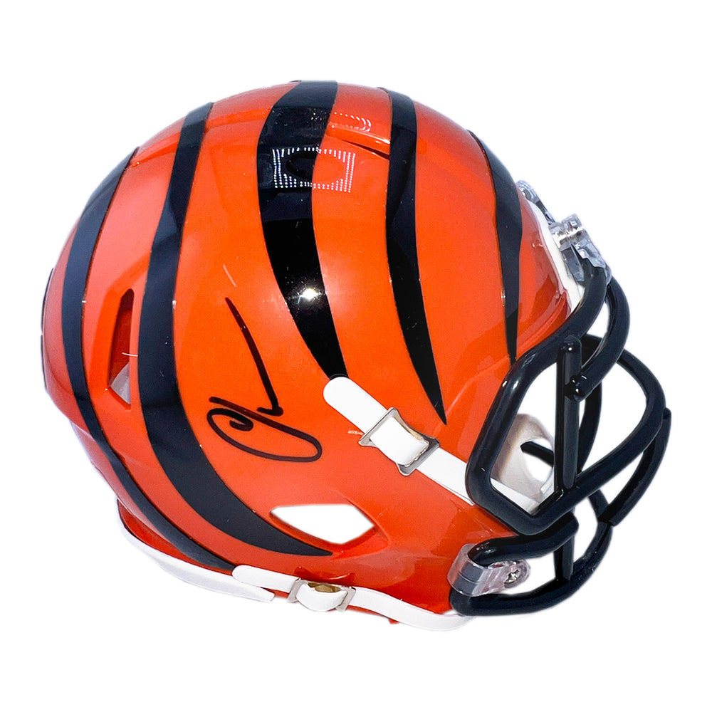 Chad Johnson Signed Cincinnati Bengals Speed Mini Football Helmet (Beckett)