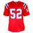 Ted Johnson Signed New England Red Football Jersey (JSA)