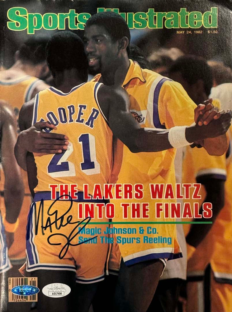 Magic Johnson Signed Sports Illustrated 5/24/1982 Issue (JSA)