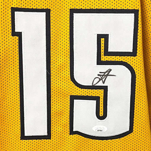 Nikola Jokic Signed Denver Yellow Basketball Jersey (JSA)