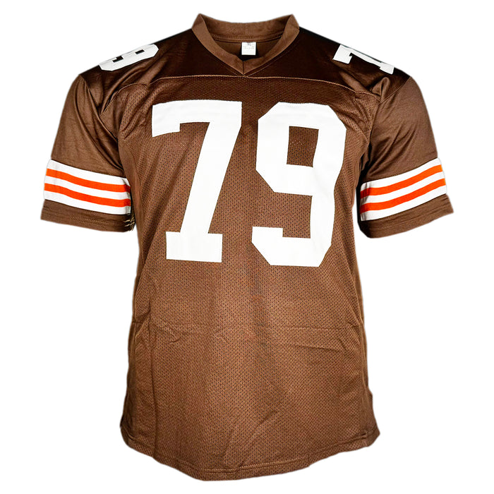 Dawand Jones Signed Cleveland Brown Football Jersey (JSA)