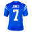 Bert Jones Signed Indianapolis Blue Football Jersey (Beckett)