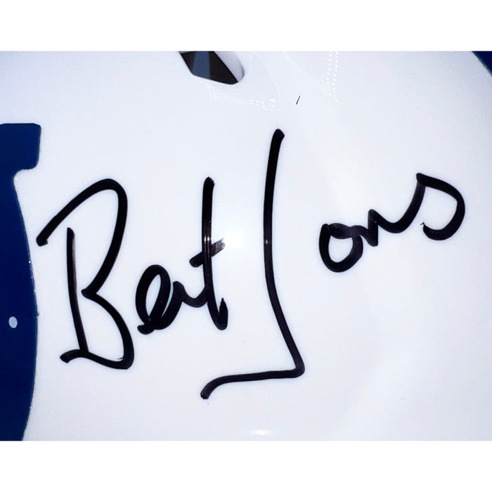 Bert Jones Signed Indianapolis Colts Speed Mini Football Helmet (Beckett)