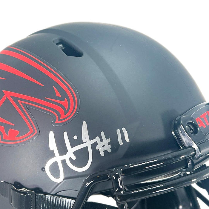 Julio Jones Signed Atlanta Falcons Authentic Eclipse Speed Full-Size Football Helmet (Beckett) - RSA