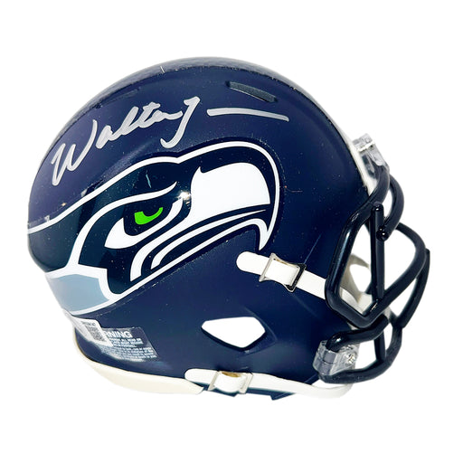 Walter Jones Signed Seattle Seahawks Speed Mini Football Helmet (Beckett)