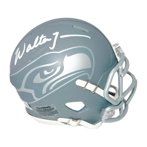 Walter Jones Signed Seattle Seahawks Slate Alternate Speed Mini Football Helmet (Beckett)