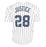 David Justice Signed New York Pinstripe Baseball Jersey (Beckett) - RSA
