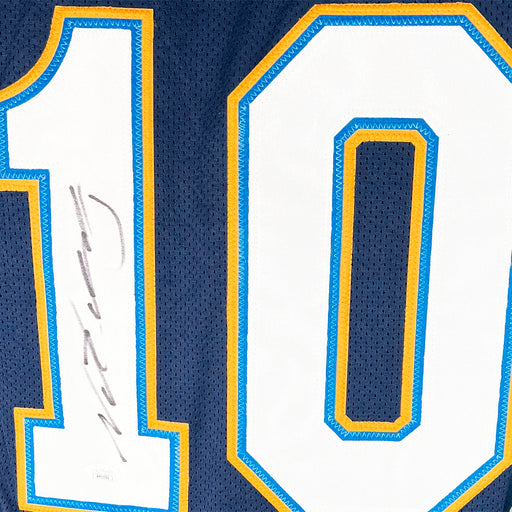 Nate Kaeding Signed San Diego Navy Football Jersey (JSA)