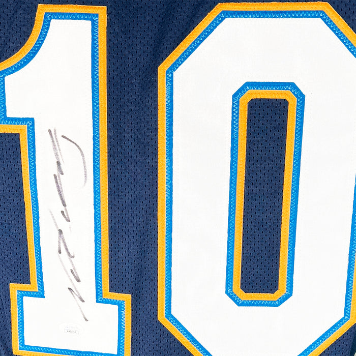 Nate Kaeding Signed San Diego Navy Football Jersey (JSA)