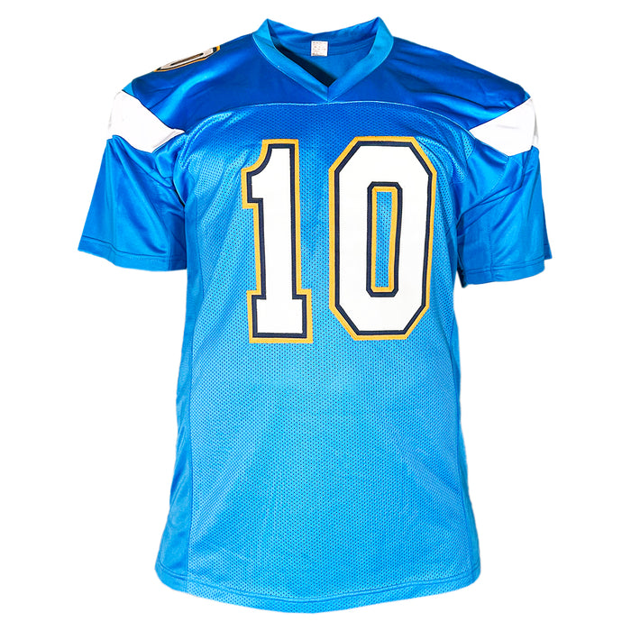Nate Kaeding Signed San Diego Light Blue Football Jersey (JSA)