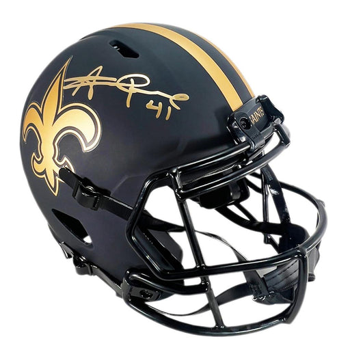 Alvin Kamara Signed New Orleans Saints Eclipse Speed Full-Size Football Helmet (JSA)