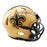Alvin Kamara Signed New Orleans Saints Rave Mini Football Helmet (JSA)