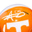 Alvin Kamara Signed Tennessee Vols Speed Mini Football Helmet White Ink (JSA)