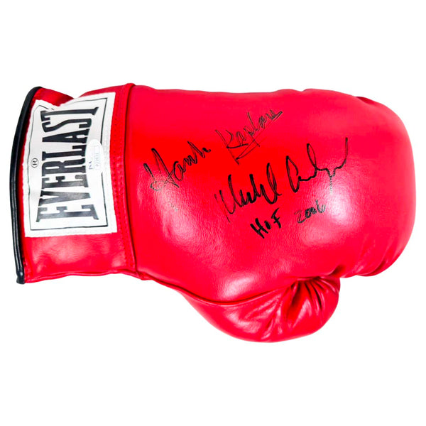 Hank Kaplan and Michael Carbajar Signed Hall of Fame 2006