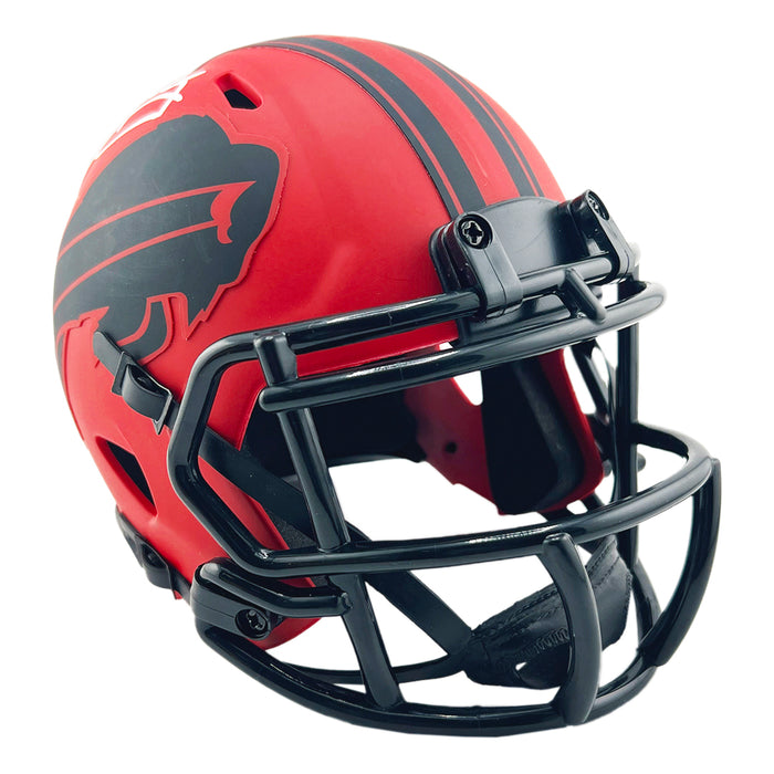 Jim Kelly Signed Buffalo Bills Rave Mini Football Helmet (JSA)