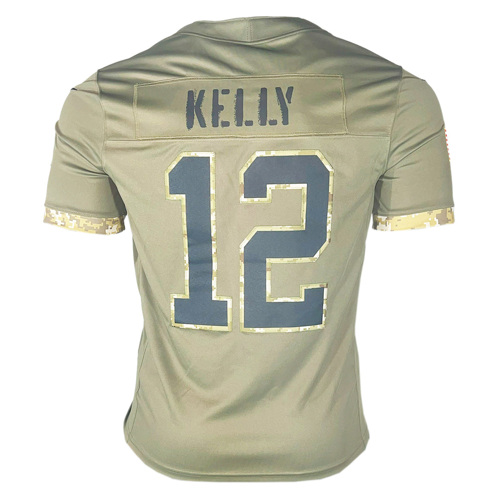 Jim Kelly Authentic Buffalo Bills Salute Large Unsigned Nike Football Jersey