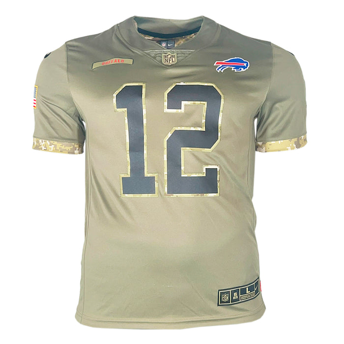 Jim Kelly Authentic Buffalo Bills Salute Large Unsigned Nike Football Jersey
