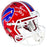 Bills Triplets Signed Buffalo Bills Throwback 87-01 Speed Full-Size Replica Football Helmet (JSA)