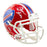 Bills Triplets Signed Buffalo Bills Throwback 87-01 Speed Mini Football Helmet (JSA)