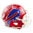 Bills Triplets Signed Buffalo Bills Throwback 87-01 Speed Mini Football Helmet (JSA)