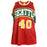 Shawn Kemp Signed Seattle Classic Red Basketball Jersey (Beckett)