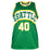 Shawn Kemp Signed Seattle Green Basketball Jersey (JSA)