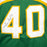 Shawn Kemp Signed Seattle Green Basketball Jersey (JSA)