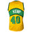 Shawn Kemp Signed Seattle Yellow Basketball Jersey (JSA)