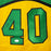 Shawn Kemp Signed Seattle Yellow Basketball Jersey (JSA)