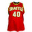 Shawn Kemp Signed Seattle Alternate Red Basketball Jersey (JSA)