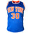 Bernard King Signed New York Blue Basketball Jersey (JSA)